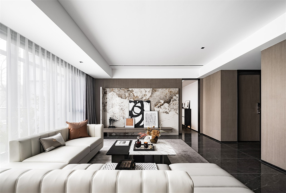 146㎡现代轻奢风格,整木定制图片(图2) 2.jpg