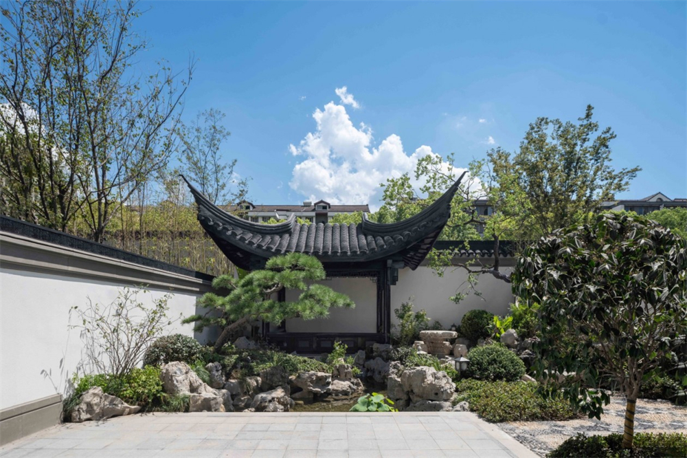 345㎡新中式整木定制别墅,中式宅院设计案例(图2) 2.jpg