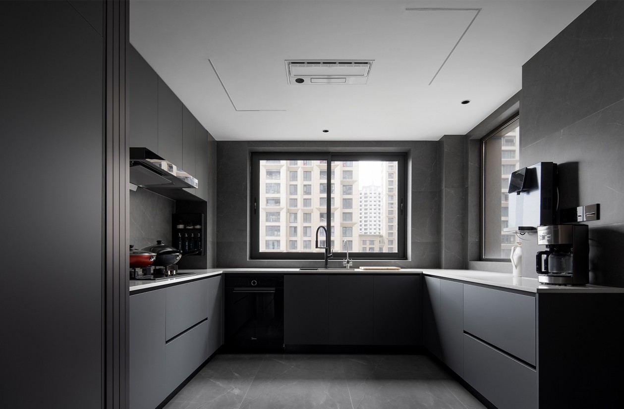 138㎡整木定制复式,现代极简轻奢高级灰(图3) 3.jpg