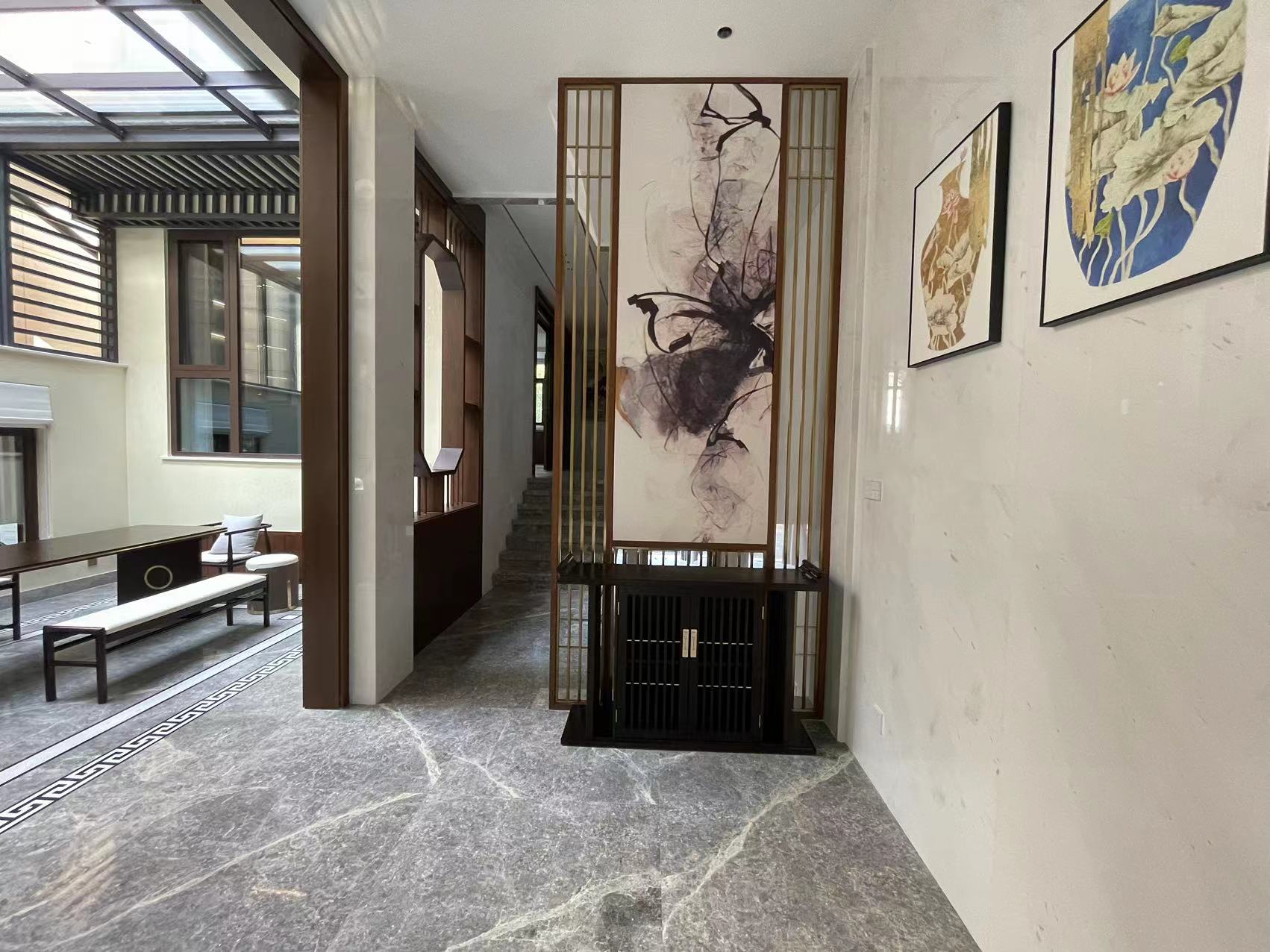 500㎡整木定制别墅,实拍新中式风格装修(图6) 6.jpg