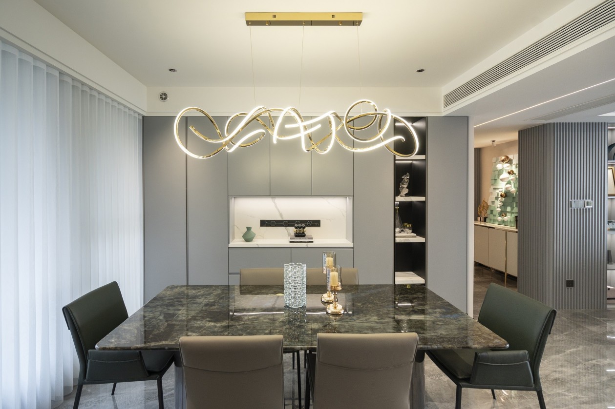 238㎡现代轻奢大平层,整木定制四居室案例(图9) 9.jpg